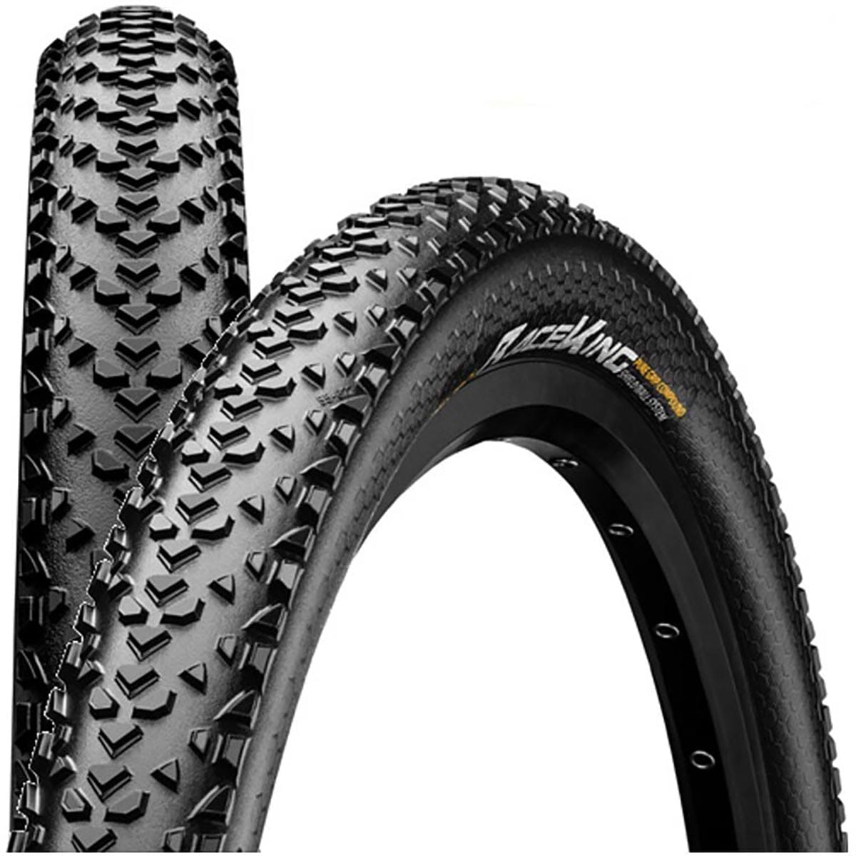 Continental - Continental 50-559 Cross King Shieldwall (26 x 2,00 Pouces) Pneu à Peau Pliable Noire - 1 pièce