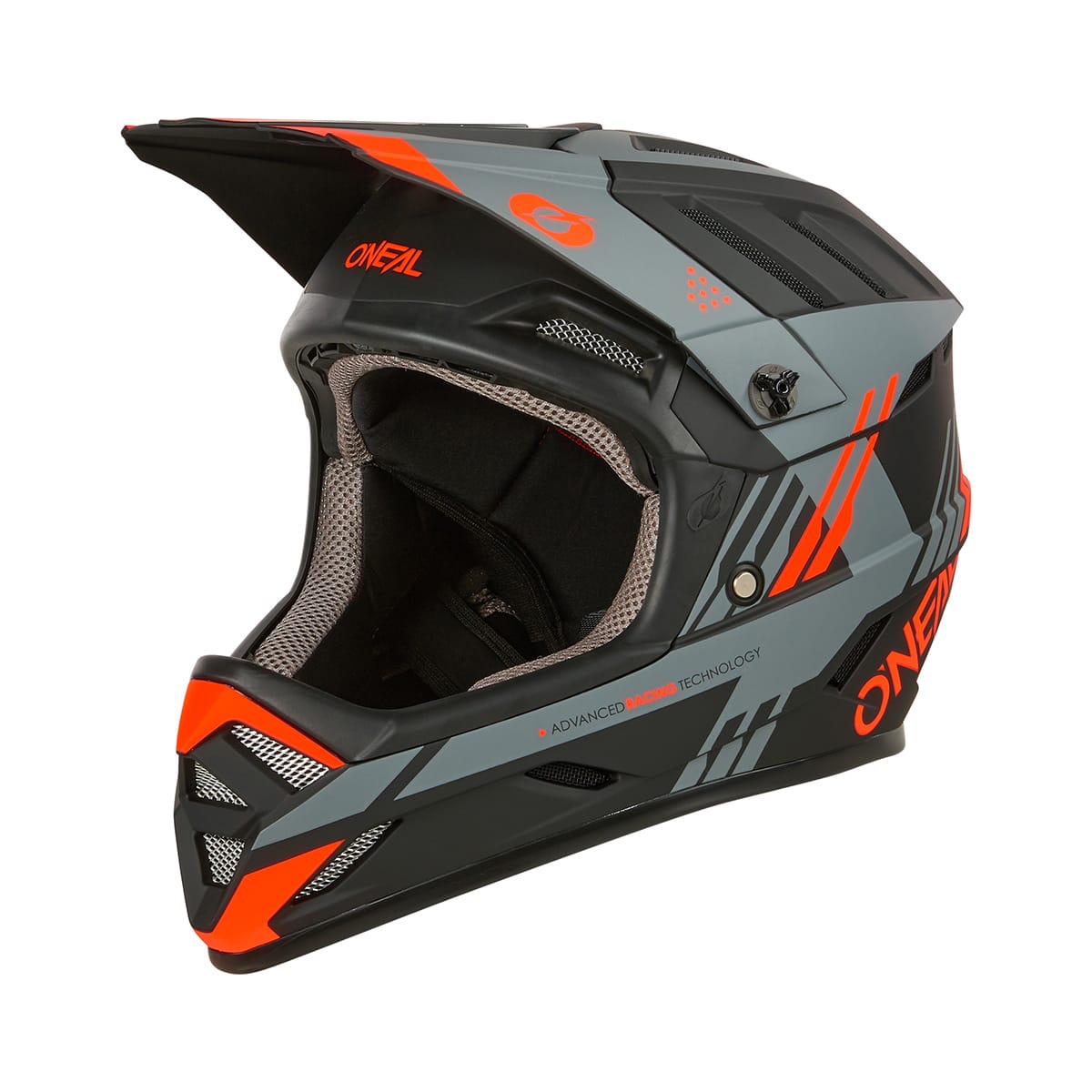 Casco Integrale Bici Oneal BACKFLIP STRIKE V.23 Nero Grigio Vendita Casco Integrale Bici Oneal BACKFLIP STRIKE V.23 Nero Grigio Vendita