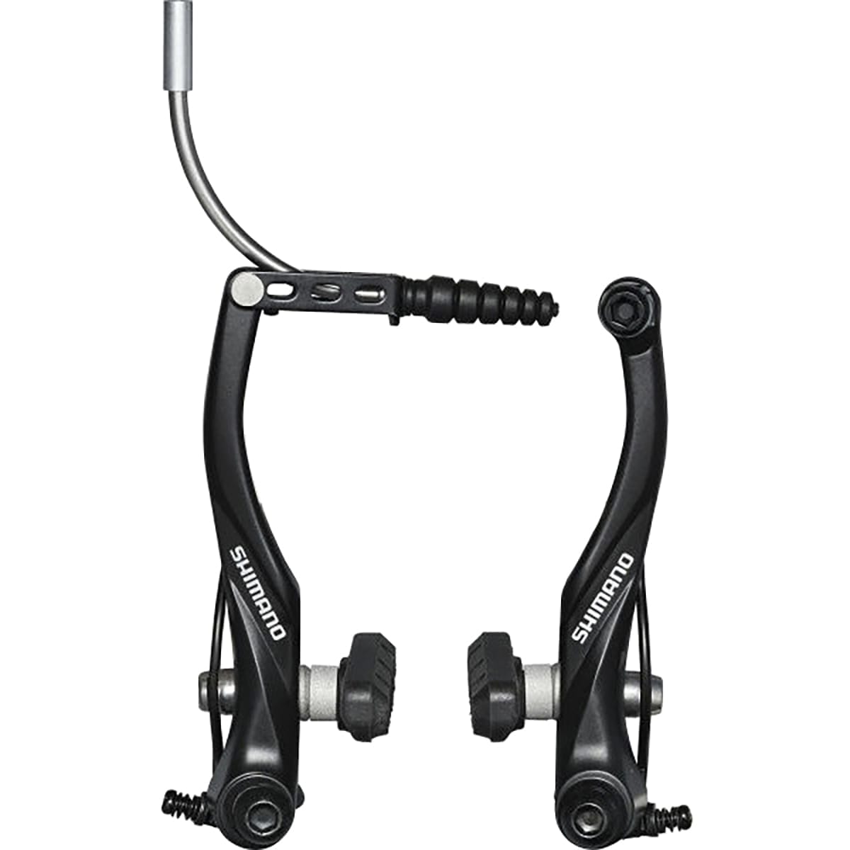 Pinza freno per mountain bike v-brake Shimano Alivio argento anteriore (venduta Pinza freno per mountain bike v-brake Shimano Alivio argento anteriore (venduta