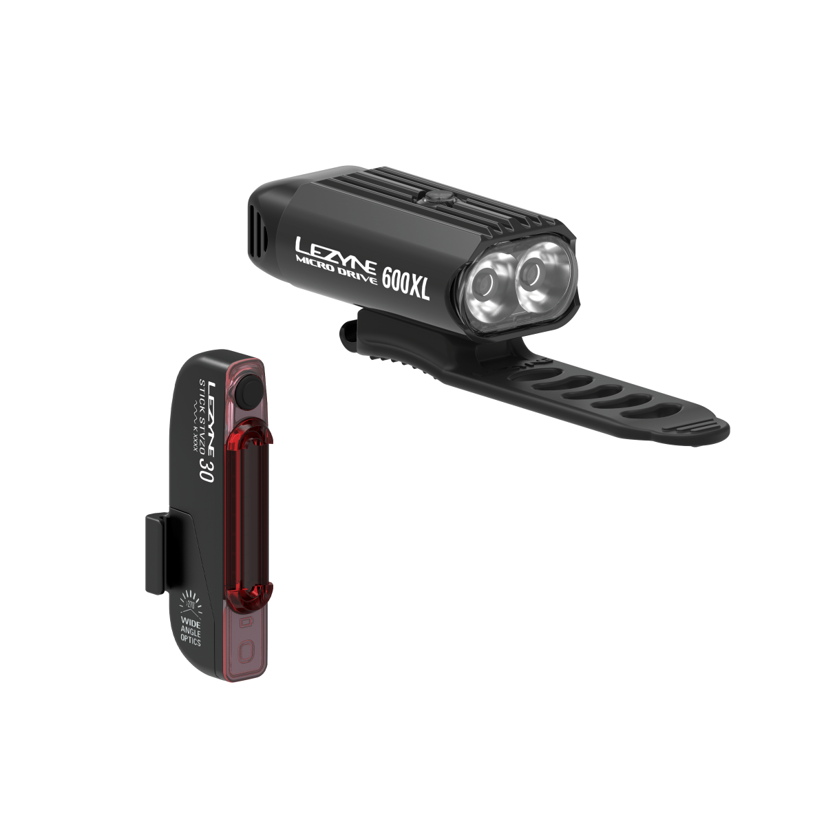 Set Luci Per Bicicletta Compatto - Anteriore E Posteriore A LED, Ricaricabili USB-C, Impermeabile IP64