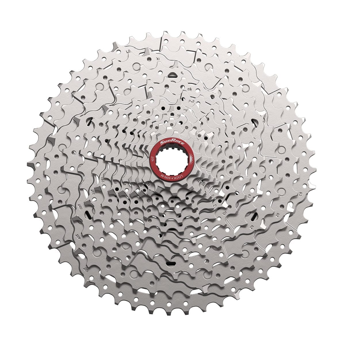 Cassetta SunRace CSM 9 Velocità 11-36 Denti – Nera, Compatibile Shimano/SRAM HG - Foto 3