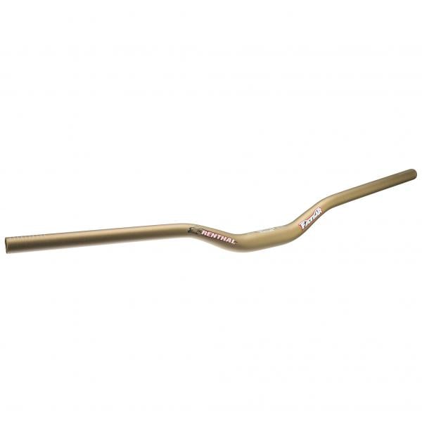 Guidon Fatbar V2 Renthal - 31.8 X 800mm - Rise 10mm - Couleur Or - Pour VTT - Neuf