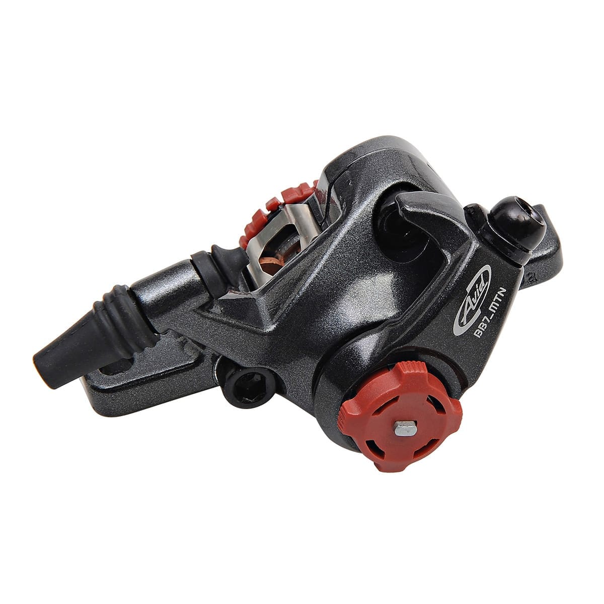 Set Freni A Disco Per Bicicletta - Anteriore E Posteriore, Meccanico, Colore Rosso