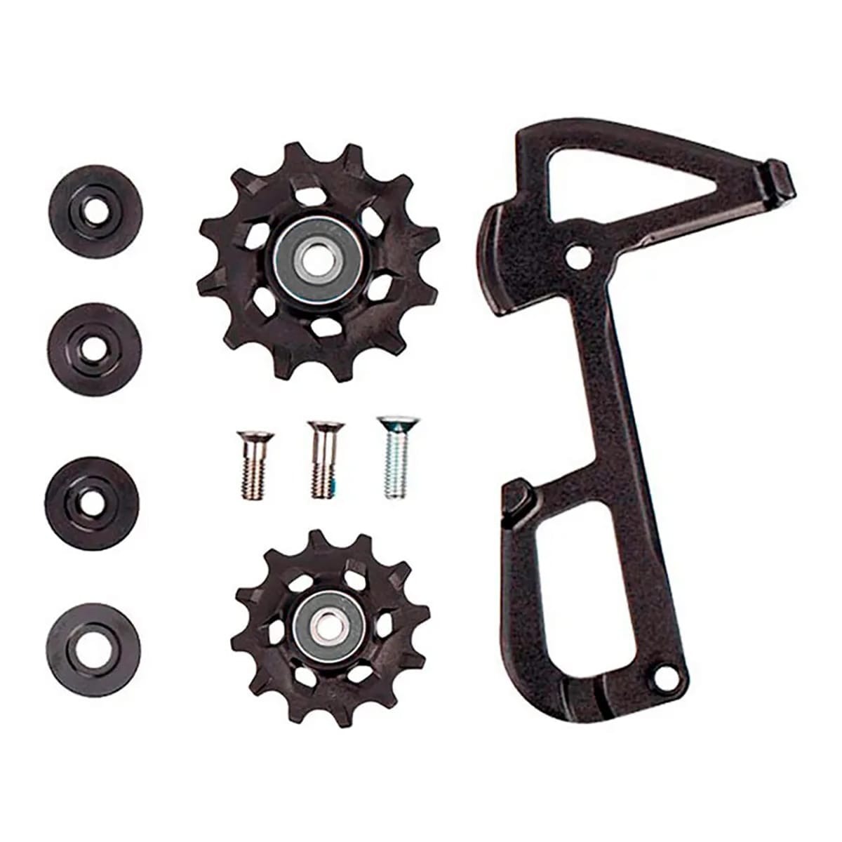 Kit Pulegge Oversize KCNC Rosse Per Cambio Sram Red/Force/Rival/Apex – 10/11 Velocità In Alluminio - Foto 2