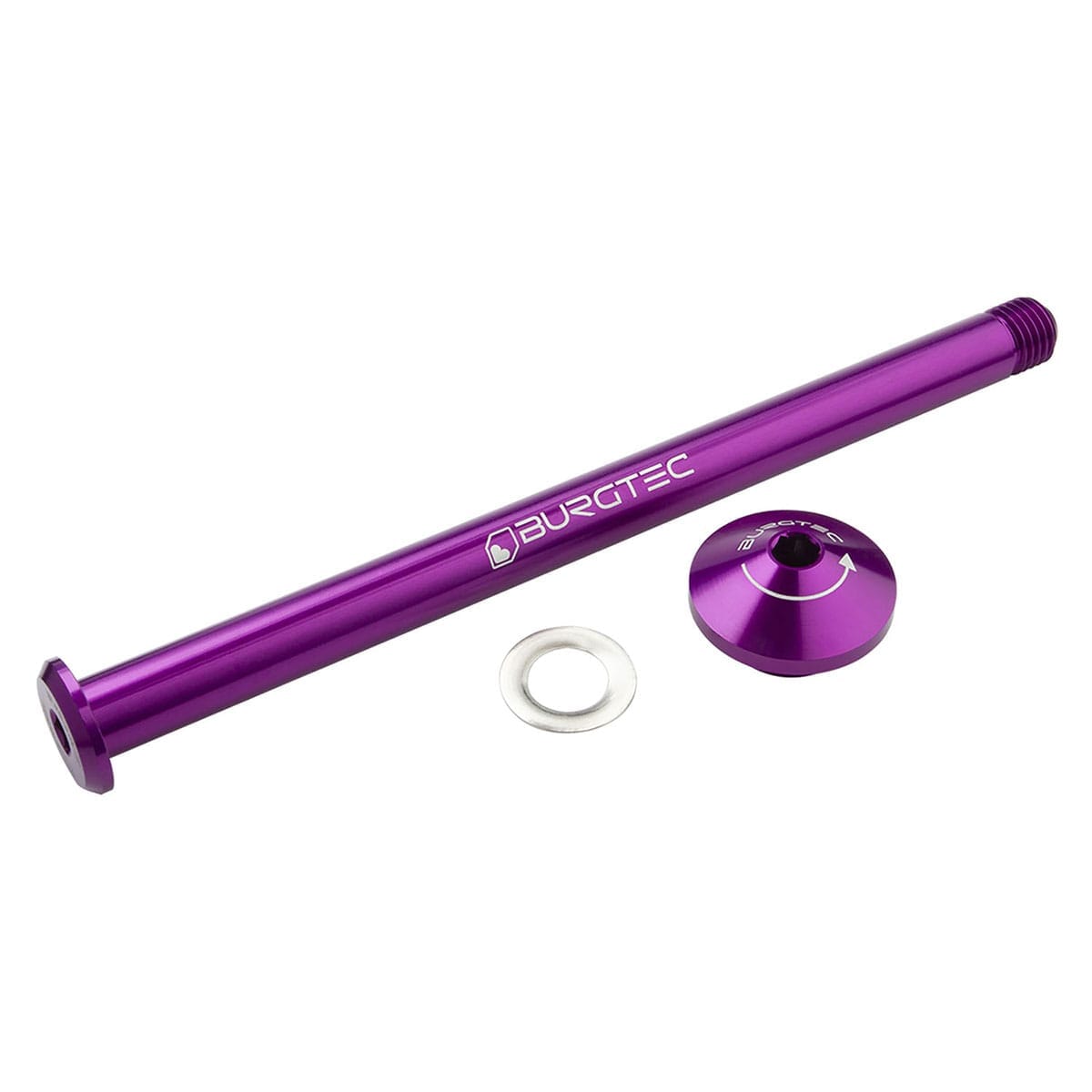 Assale Posteriore Burgtec Per Santa Cruz 168,55mm - Colore Viola Purple Rain, Bici MTB