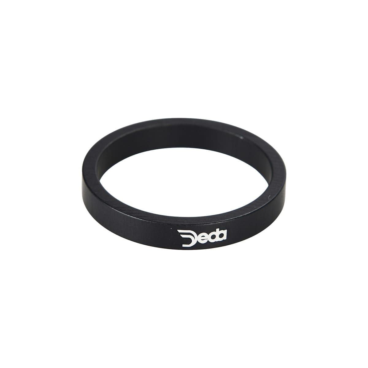 Kit Distanziali Sterzo Bici 1 1/8 (28,6mm) - 5 Pezzi: 20,10,7,5,2mm - Alluminio Nero