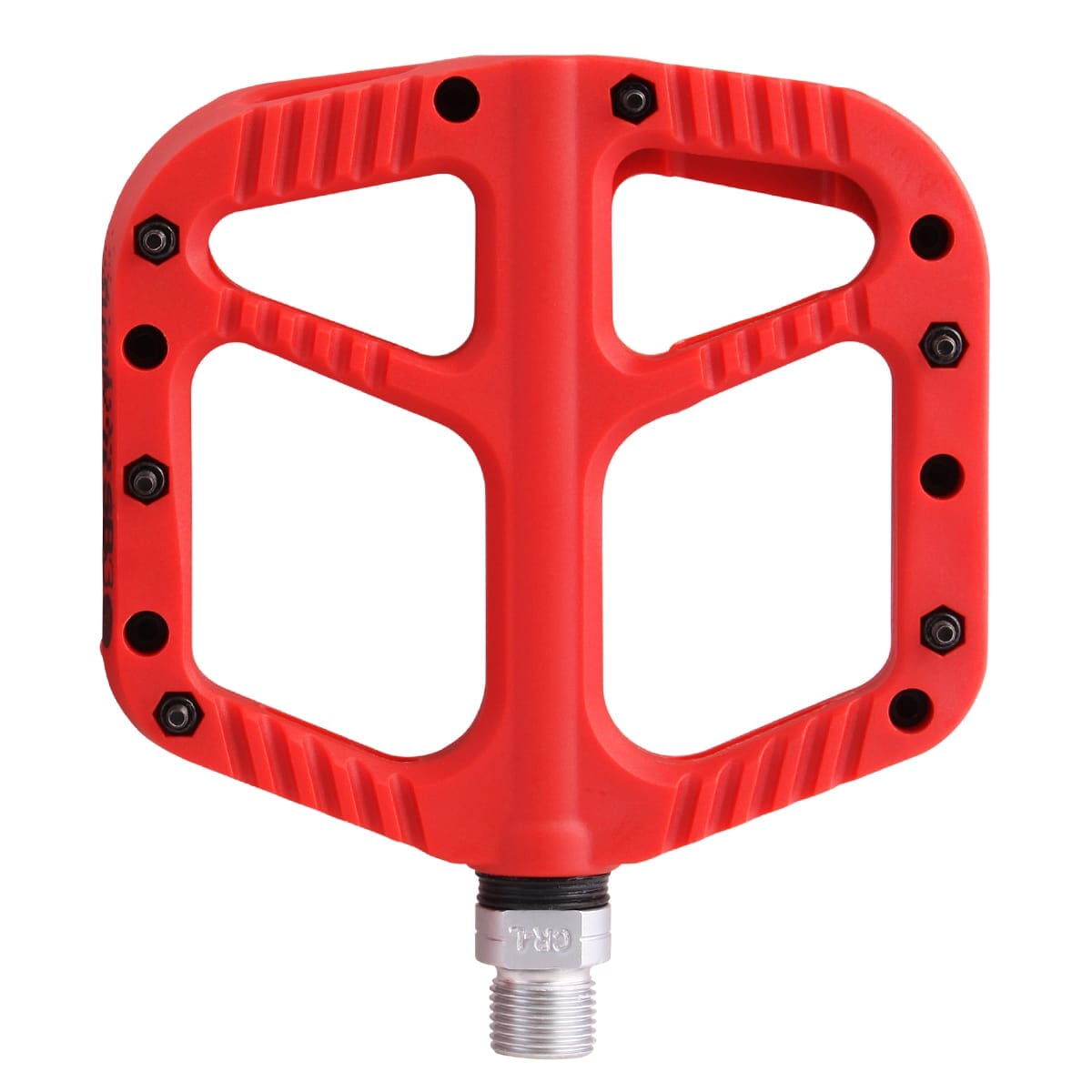 Pedali Piatti Per MTB Icreopro FP579 - Ultra Larghi In Nylon Composito, 8 Perni Per Lato, Cuscinetto DU E Mandrino In Cromo Molibdeno
