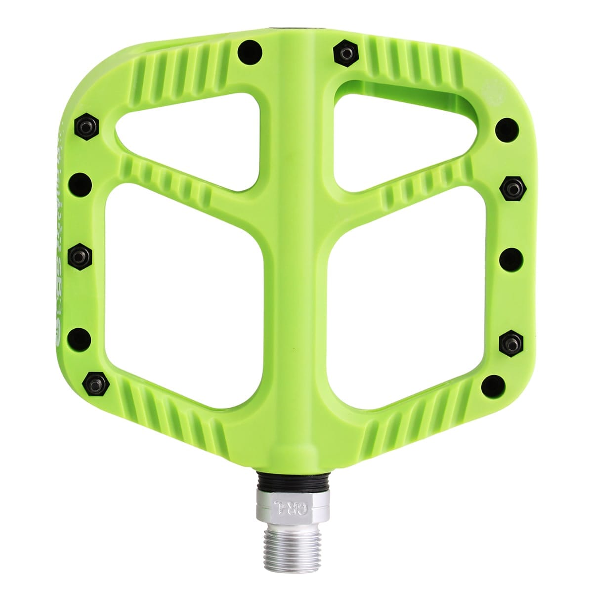 Pedali piatti in alluminio per bici Shimano PD-EF202 oro 110x102 mm
