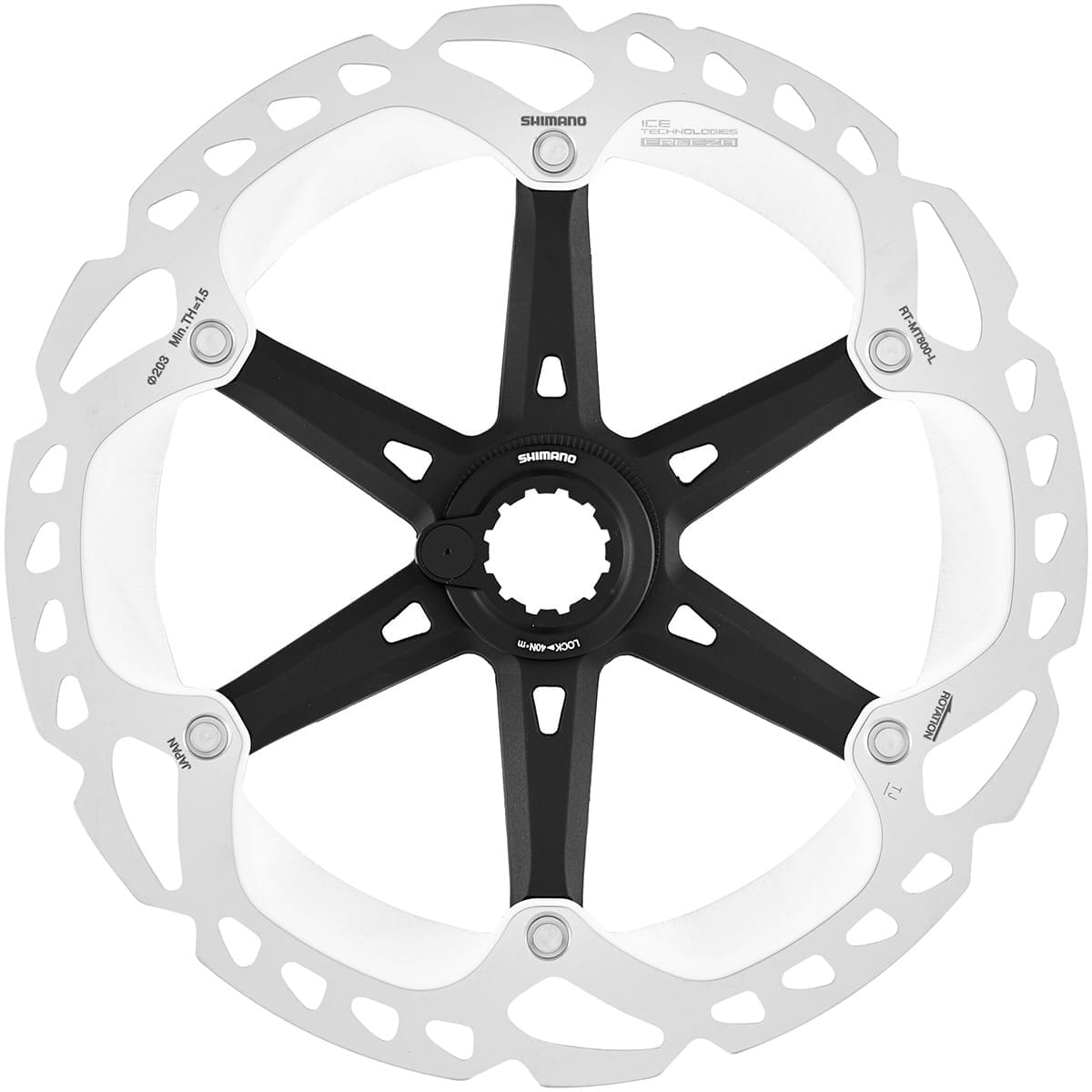 Shimano Bremsscheibe RT-MT800 Center Lock Außenverzahnung für XT Shimano Bremsscheibe RT-MT800 Center Lock Außenverzahnung für XT
