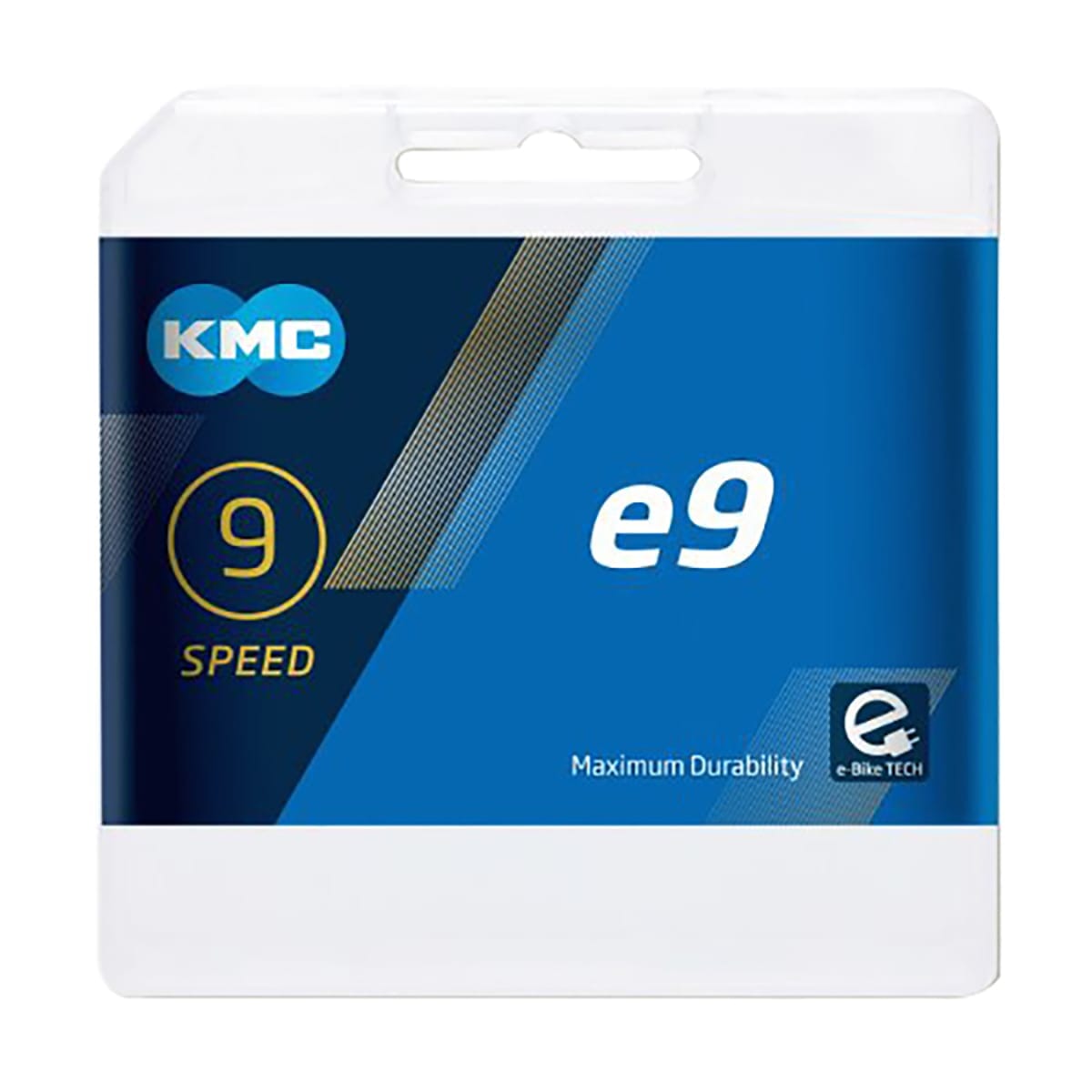 Catena KMC E1 Per Bici Elettrica, 130 Maglie, Argento, Compatibile Shimano - Foto 2