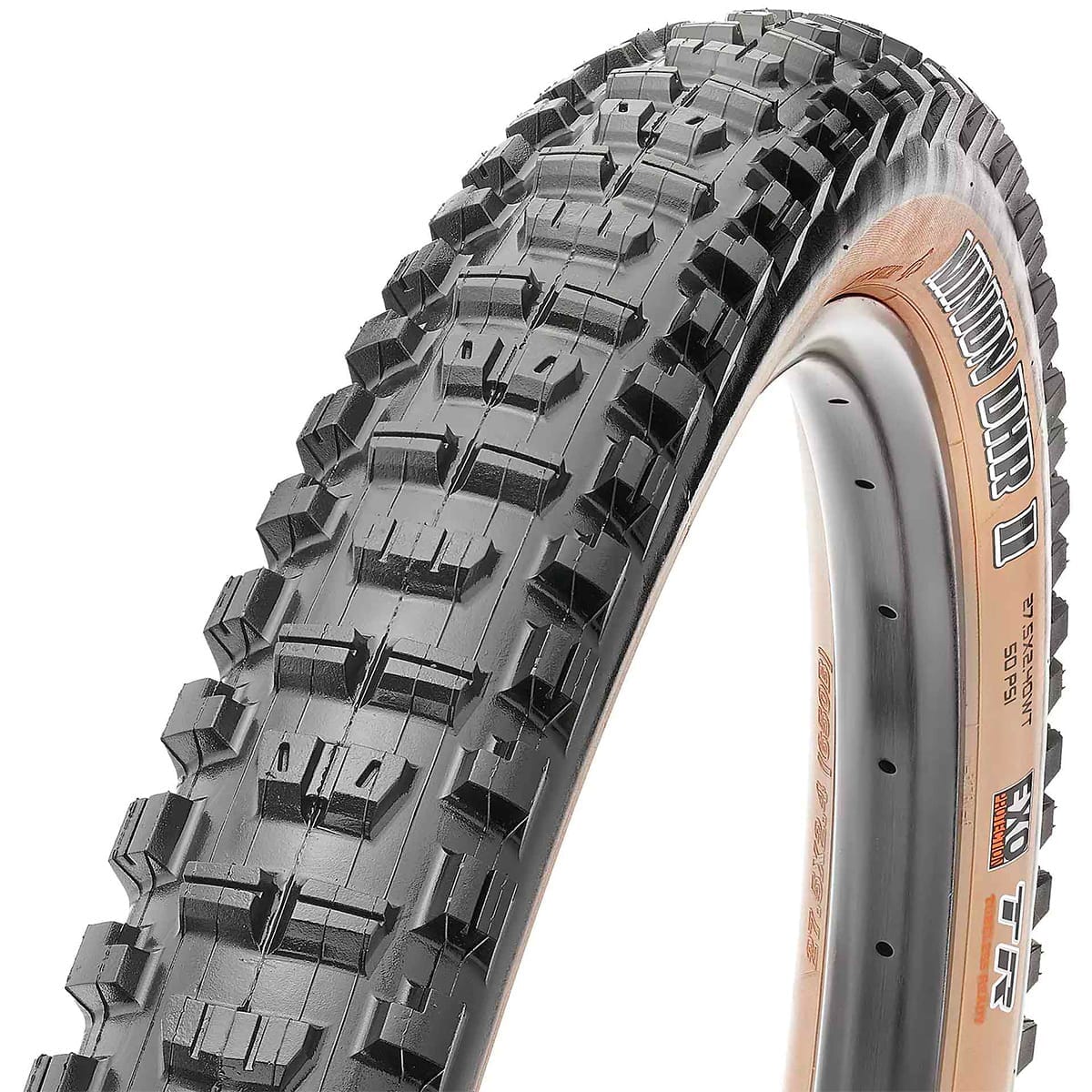 Pneu VTT Maxxis Assegai 29x2.50 WT (Wide Trail) | Gommme Souple Double Densité | Carcasse 120TPI EXO | Tubeless Ready | Flanc Tanwall - 6