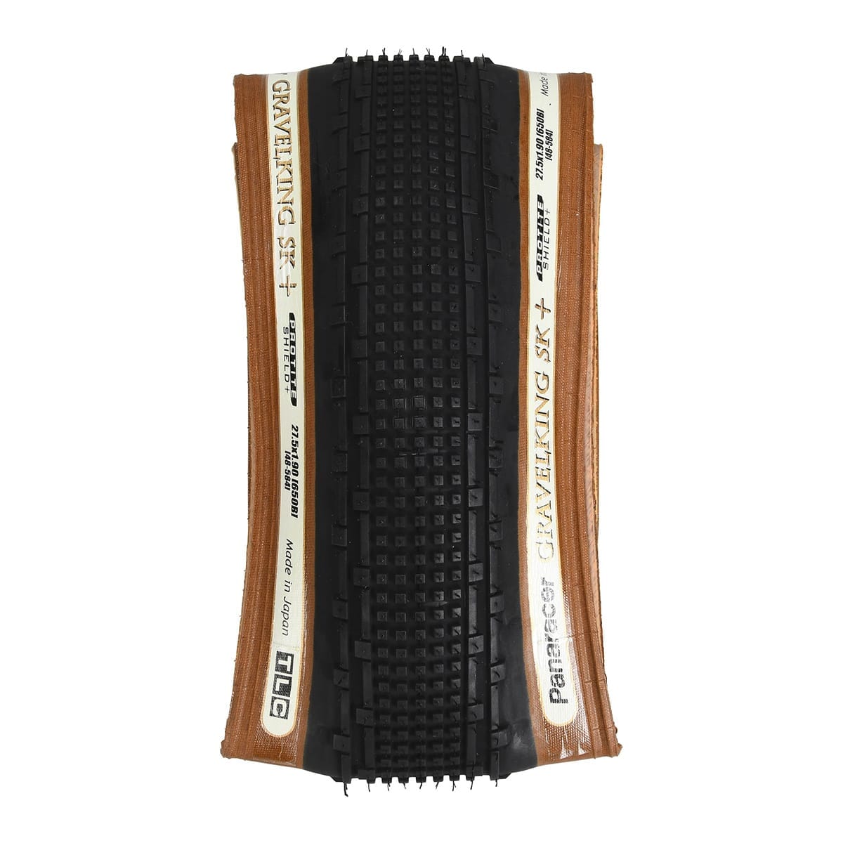 Pneu Panaracer GravelKing SK Tubeless 700x40c - Marron Beurre D'Abeille (Modèle 2025)