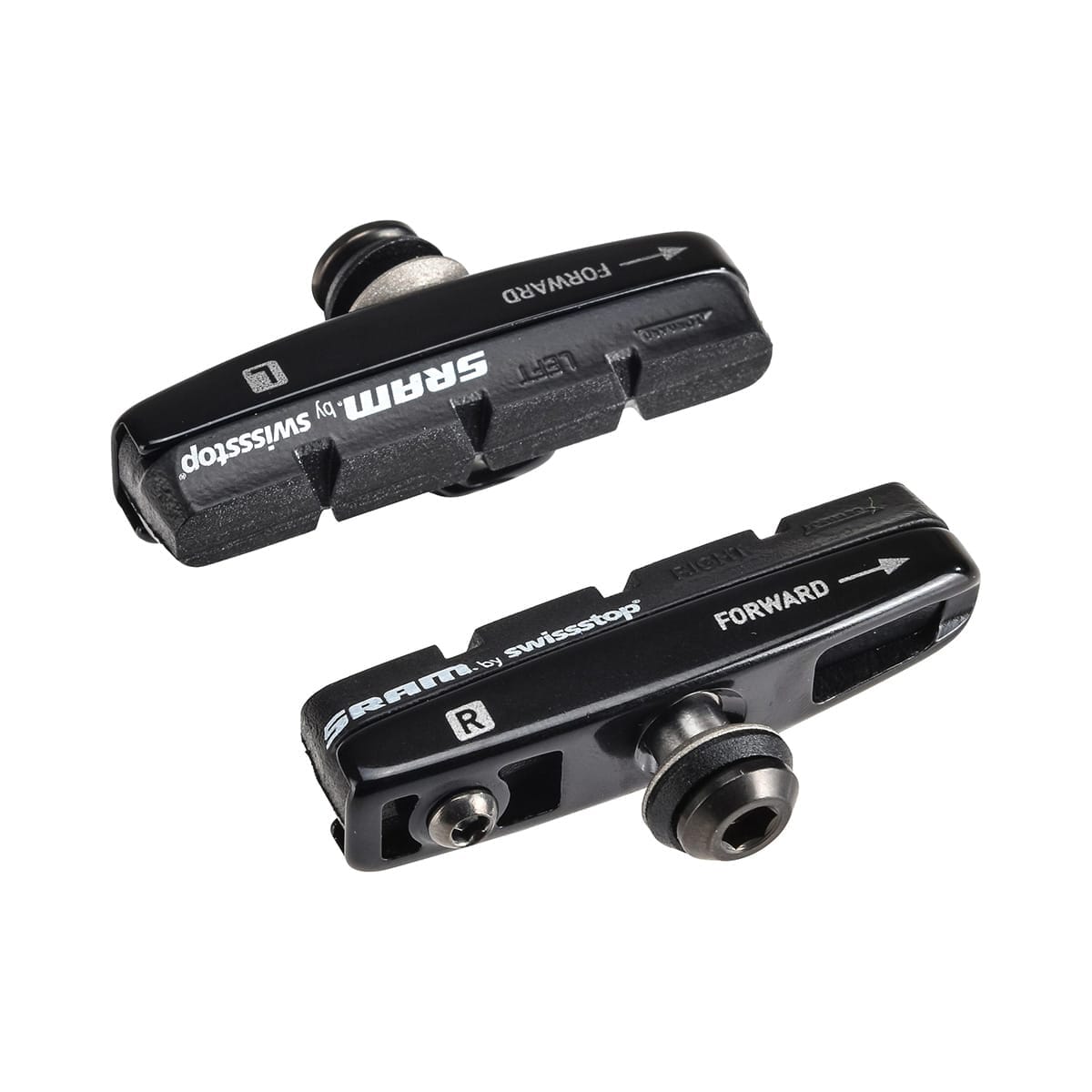 Coppia di pattini a vite neri SRAM APEX Coppia di pattini a vite neri SRAM APEX