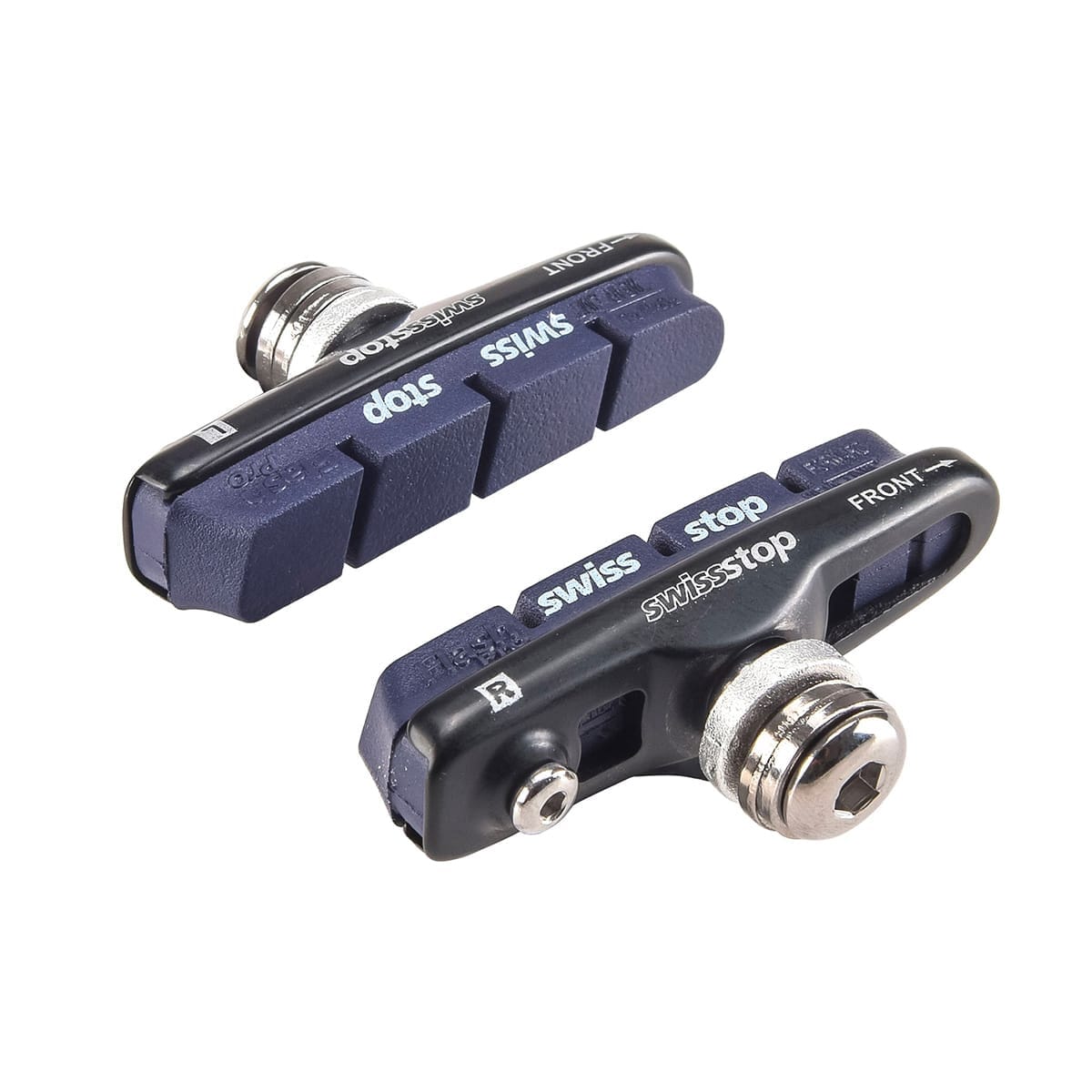 BBB BBS-01D Pattini Freno RoadStop Deluxe – 4 Pezzi, Per Bici, Design Anti-acqua E Anti-fischio