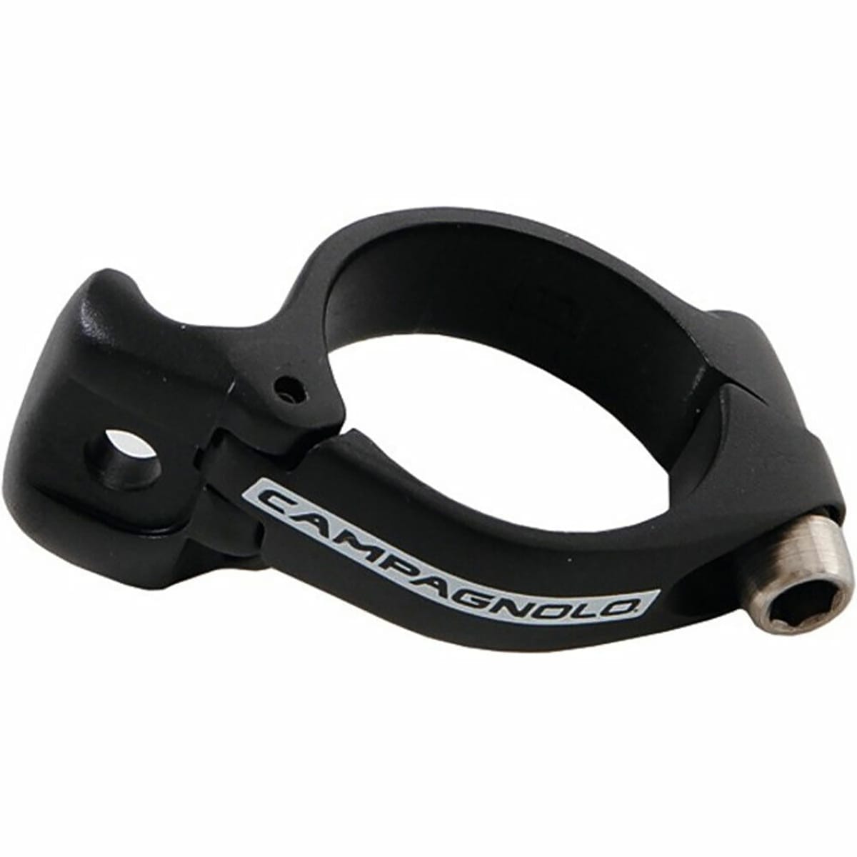 Dérailleur Avant Campagnolo Record - Carbone/Titane - 10 Vitesses - Pour Brasée ø35mm - Occasion Fonctionnel