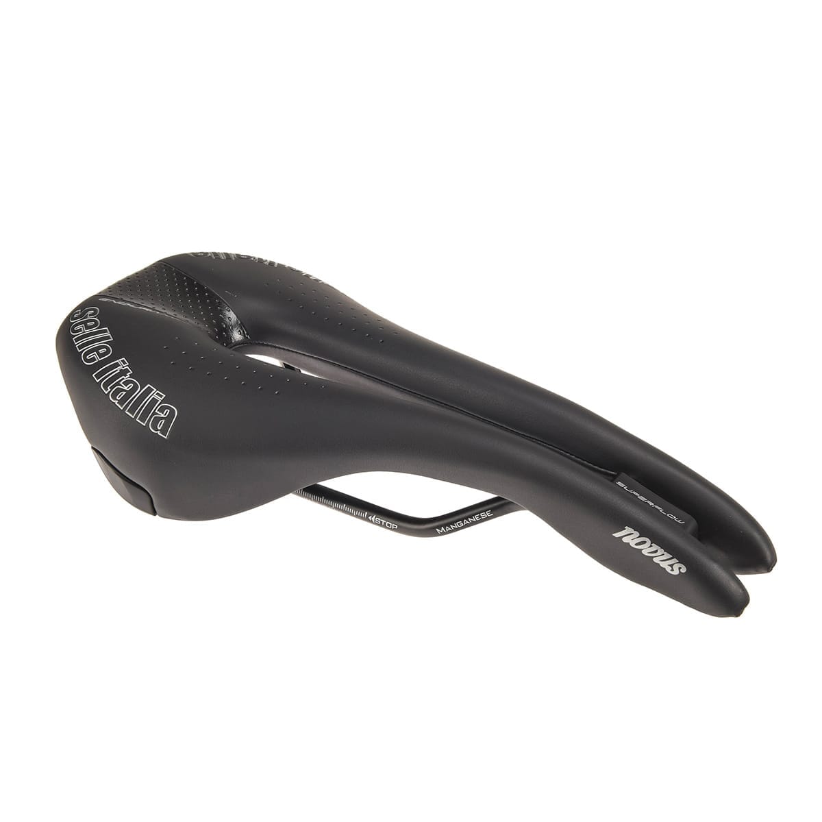 Sella Selle Italia Novus Flow Team Edition - Binari Manganese 140x285 Mm - Made In Italy