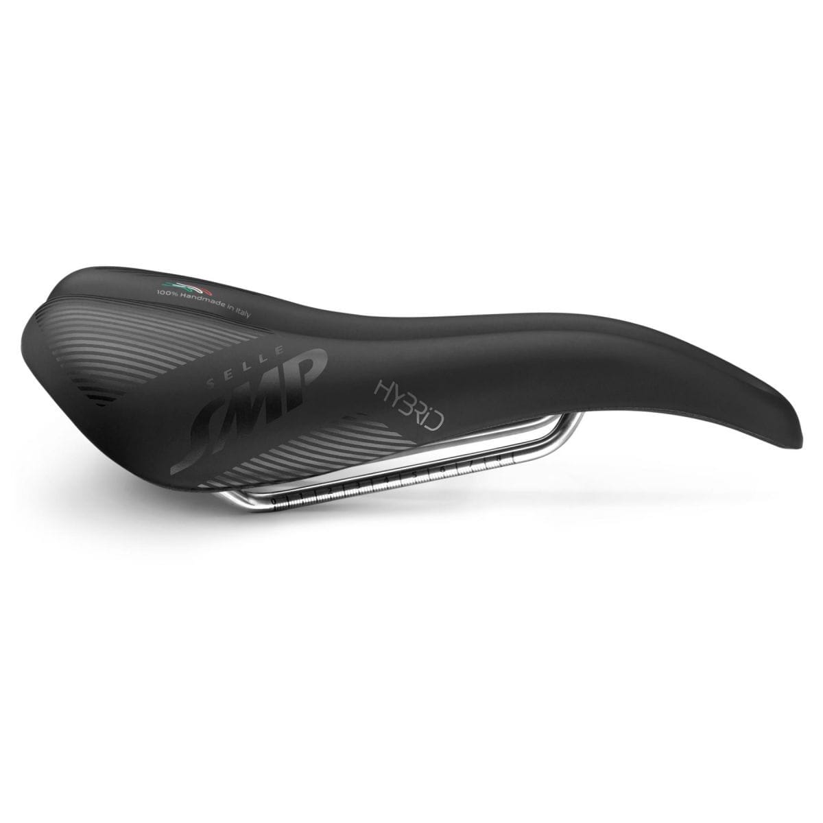 Selle SMP Glider Sella In Pelle Con Rotaie Acciaio – Cutaway Per Bici Da Corsa