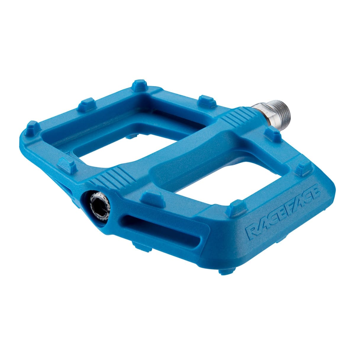 Pattumiera A Pedale Pedali Race Face Ride Set - Pedali Piatti Per Mountain Bike, Colore Rosso, 9/16 Parafango Racetech